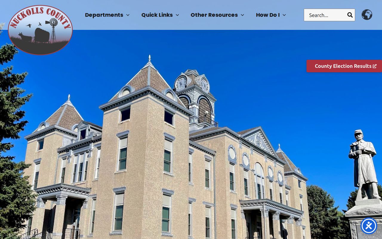 Nuckolls County warrant records official county contact page